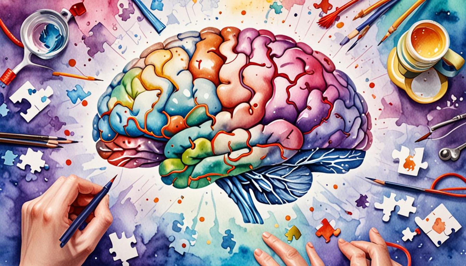 Logical Challenges and Neuroscience: What Happens in the Brain During Puzzle Solving